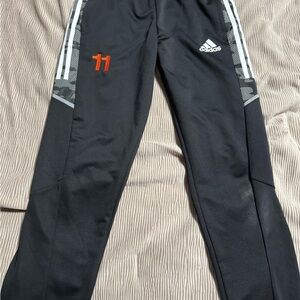 Adidas Kids Black Track Pants